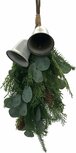 Decoratie kunsttak kersthanger met eucalyptus dennenappels en bellen groen 60 cm | 121134 | Home Sweet Home Decoratie kunsttak kersthanger met eucalyptus dennenappels en bellen groen 60 cm | 121134 | Home Sweet Home