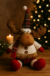 Decoratie eland knuffel zittend rood wit 45 cm | 809302 | Home Sweet Home | Stoer & Sober Woonstijl Decoratie eland knuffel zittend rood wit 45 cm | 809302 | Home Sweet Home | Stoer & Sober Woonstijl