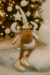 Decoratie eland knuffel goud rood wit 55cm zwiebelbeentjes | 809287 | Home Sweet Home Decoratie eland knuffel goud rood wit 55cm zwiebelbeentjes | 809287 | Home Sweet Home