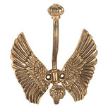 Clayre & Eef | Wandhaak Goudkleurig 12x6x13 cm | 6Y5896