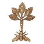 Clayre & Eef | Wandhaak Goudkleurig 10x6x14 cm | 6Y5898