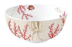 Dekoratief | Bowl 'Coral Reef', porselein, 15x15cm | A241016 Dekoratief | Bowl 'Coral Reef', porselein, 15x15cm | A241016