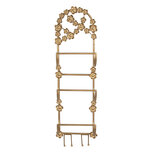 Clayre & Eef | Wijnrek Goudkleurig 21x13x62 cm | 5Y1387