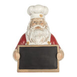 Clayre & Eef | Kerstdecoratie Kerstman Rood Wit 24x16x30 cm | 6PR5751 Clayre & Eef | Kerstdecoratie Kerstman Rood Wit 24x16x30 cm | 6PR5751