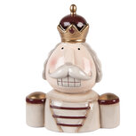 Clayre & Eef | Kerstdecoratie Notenkraker Beige Rood 17x12x23 cm | 6CE2250 Clayre & Eef | Kerstdecoratie Notenkraker Beige Rood 17x12x23 cm | 6CE2250