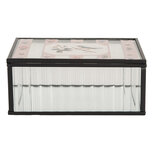 Clayre & Eef | Decoratief Opbergdoosje Transparant 15x10x6 cm | 6Y5950 Clayre & Eef | Decoratief Opbergdoosje Transparant 15x10x6 cm | 6Y5950