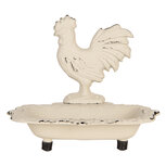 Clayre & Eef | Zeepbakje Beige 16x12x13 cm | 6Y5747 Clayre & Eef | Zeepbakje Beige 16x12x13 cm | 6Y5747