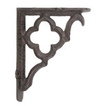 Clayre & Eef | Hoekijzer Bruin 4x13x16 cm | 6Y5758