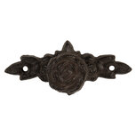 Clayre & Eef | Handgreep Bruin 10x4x3 cm | 6Y5765