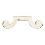 Clayre & Eef | Handgreep Wit 12x4x3 cm | 6Y5766