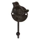 Clayre & Eef | Wandhaak Bruin 5x9x10 cm | 6Y5770