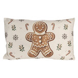 Clayre & Eef | Kussenhoes Beige Bruin 30x50 cm | CGM36 Clayre & Eef | Kussenhoes Beige Bruin 30x50 cm | CGM36