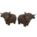 Set v 2 Decoratie beeld schotse hooglander staand bruin 13x11 cm | 826913-2 | Home Sweet Home | Stoer & Sober Woonstijl Set v 2 Decoratie beeld schotse hooglander staand bruin 13x11 cm | 826913-2 | Home Sweet Home | Stoer & Sober Woonstijl