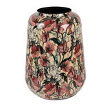 Clayre & Eef | Decoratie Vaas Beige Roze ø 27x34 cm | 66382 Clayre & Eef | Decoratie Vaas Beige Roze ø 27x34 cm | 66382