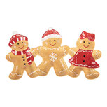 Clayre & Eef | Serveerschaal Bruin Rood 37x20x3 cm | 6CE2364 Clayre & Eef | Serveerschaal Bruin Rood 37x20x3 cm | 6CE2364