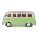 Clayre & Eef | Nachtlampje Autobus LED Groen Wit 24x10x11 cm | 6LMP812 Clayre & Eef | Nachtlampje Autobus LED Groen Wit 24x10x11 cm | 6LMP812