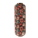 Clayre & Eef | Decoratie Vaas Groen Roze ø 25x70 cm | 66392 Clayre & Eef | Decoratie Vaas Groen Roze ø 25x70 cm | 66392