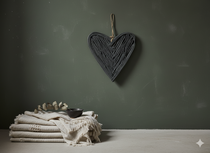 Wanddecoratie hanger hart hout grijs 60 cm | 801472 | Home Sweet Home Wanddecoratie hanger hart hout grijs 60 cm | 801472 | Home Sweet Home