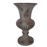 Clayre & Eef | Bloempot Binnen Grijs Bruin ø 30x52 cm | 5MG0087