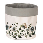 Clayre & Eef | Broodmandje Beige Groen ø 15x16 cm | GTB50