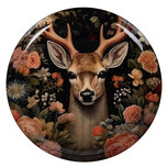 Clayre & Eef | Decoratie Schaal Zwart Bruin ø 28x3 cm | 66414