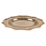 Clayre & Eef | Decoratie Schaal Goudkleurig 31x22x3 cm | 6AL0082