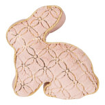 Clayre & Eef | Deurstopper/Kussen Roze Goudkleurig 29x10x27 cm | TW0629