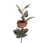 Clayre & Eef | Decoratie tak met bloemen Roze Groen 14x14x83 cm | 5PL0246P