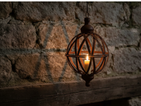 Ornament hang Rusty decoratief roest bruin 26 cm  x 18 cm | 125071 | Home Sweet Home | Stoer & Sober Woonstijl