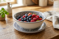 Fruit-test Nejma Gris Ø 25 cm | FT-NG.25 | Dishes & Deco