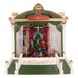 Clayre & Eef | Muziekdoos met LED Groen Goudkleurig 22x11x23 cm / 3xAA | 6PR6186
