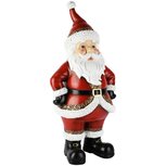 Dekoratief | Santa staand, rood/wit, resina, 24x19x52cm | A265291