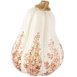 Dekoratief | Deco pompoen 'Earth Blush', keramiek, 13x13x18cm | A265453