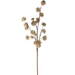 Dekoratief | Deco tak glitter, goud, pvc, 18x66cm | A265540