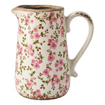 Clayre & Eef | Decoratieve Schenkkan Beige Roze 17x12x18 cm | 6CE2448M