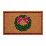Clayre & Eef | Deurmat Binnen Bruin Rood 75x45x1 cm | MC289