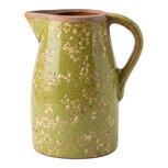 Clayre & Eef | Decoratieve Schenkkan Groen Beige 20x16x24 cm | 6CE2447L