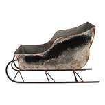 Clayre & Eef | Decoratie Slee Grijs Bruin 123x46x74 cm | 50920