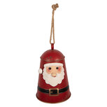 Clayre & Eef | Bel Decoratief Rood Wit ø 17x25 cm | 6Y6162