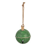 Clayre & Eef | Bel Decoratief Groen Bruin ø 16x18 cm | 6Y6165