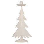Clayre & Eef | Decoratie Kerstboom Bruin 30x25x50 cm | 6Y6182