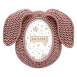 Clayre & Eef | Fotolijst Roze 14x2x13 cm / 6x9 cm | 2F1389