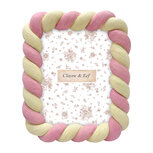Clayre & Eef | Fotolijst Roze Geel 19x3x23 cm / 13x18 cm | 2F1395