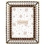 Clayre & Eef | Fotolijst Zilverkleurig Goudkleurig 18x2x23 cm / 13x18 cm | 2F1416