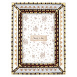 Clayre & Eef | Fotolijst Zilverkleurig Goudkleurig 16x2x21 cm / 10x15 cm | 2F1417