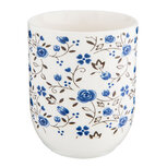 Clayre & Eef | Servies Mok Blauw ø 6x8 cm / 100 ml | 6CEMU0009