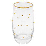 Clayre & Eef | Waterglas Transparant ø 6x13 cm / 300 ml | 6GL5521
