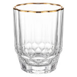 Clayre & Eef | Waterglas Transparant ø 8x10 cm / 320 ml | 6GL5538