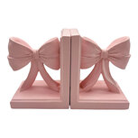 Clayre & Eef | Boekensteunen set van 2 Roze 27x10x16 cm | 6PR6417