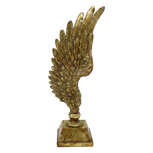 Clayre & Eef | Decoratie Vleugel Goudkleurig 20x12x51 cm | 6PR6481